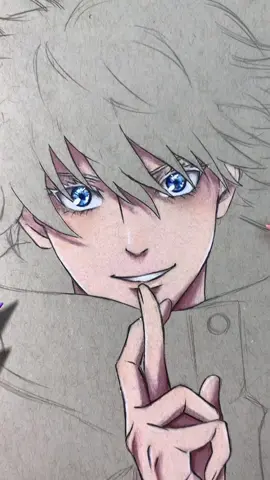 Should i do more tutorials 🤔 #fyp #foryou #foryoupage #arttutorial #gojousatoru #gojo #jujutsukaisen #animeart #animeartist 