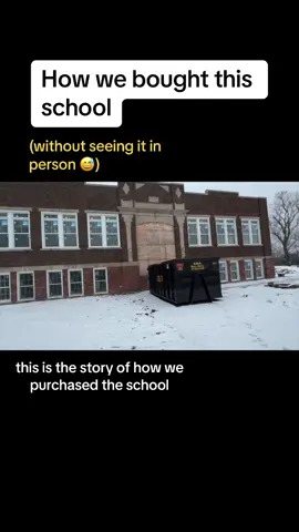 Been getting some comments and  DMs from folks asking, “How in the heck do you just buy a school?!” The weird answer is, just the regular way through a realtor.  So SO many of the schools from this era have been torn down, and I’m so thankful ours is still here.  It has not been easy and we never would have had the courage to take this on if it weren’t for my dad. In his career working for the state parks and in commercial real estate, my dad has a scrappy, tireless wisdom for fixing stuff… and he also knows some incredible contractors who know how to get big jobs done.  More details and stuff on the u tube! #oldhousesoftiktok #fyp #weirdhouse 