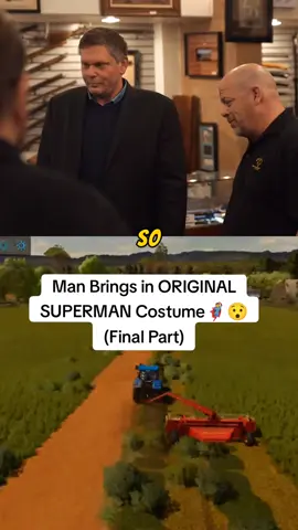 Man Brings in ORIGINAL SUPERMAN Costume🦸😯 | Final Part #pawnstar #pawnshop #pawnshops #entertainment #pawnstarsdoamerica 