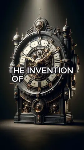 The Invention of the CLOCK! #fyp #history #clock