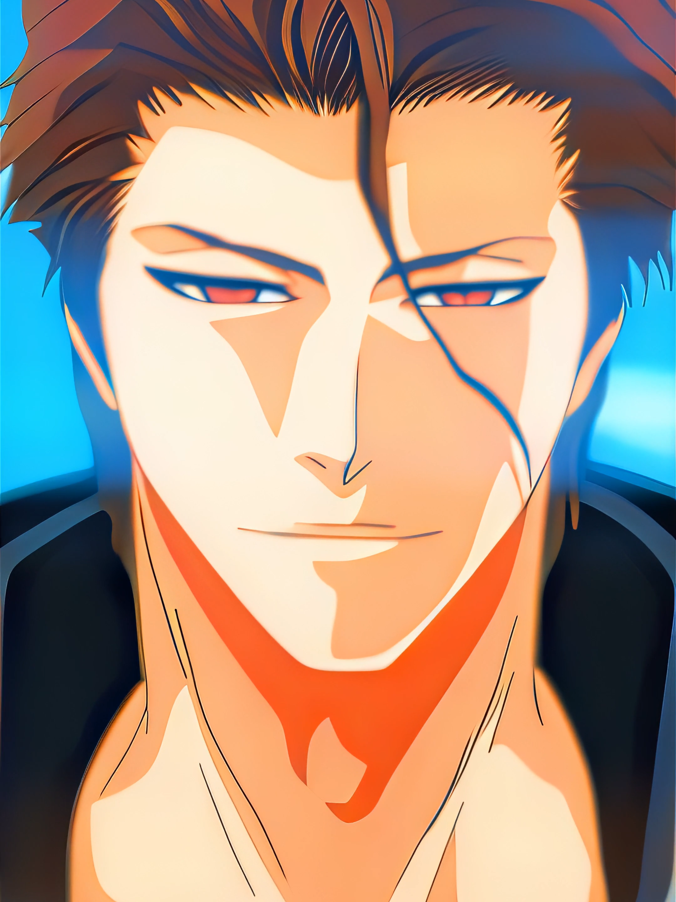 Bro was mewing #bleach #bleachanime #aizen #ichigo #anime