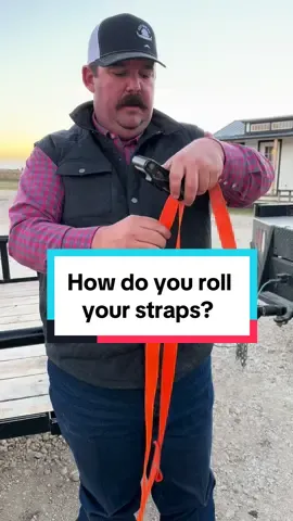 How to you roll your straps? #straps #rachetstraps #firepit #DryHumor #Sarcasm #MarriageHumor #CoupleTok #RanchTok #AgTok #KeepRanchin #KingOfTikTok #RanchLife #Ranch