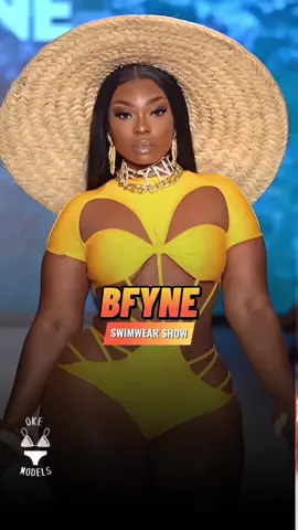 Bfyne Swimwear Show >>> #explore #TikTokFashion #show #runwaywalk #curvymodel #swimwear #okemodel 