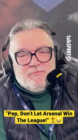 Razor PASSIONATELY begs Pep to not let Arsenal win the league! 😂