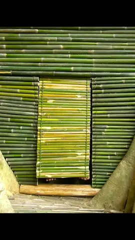 Finishing the bamboo treehouse #bushcraft #bushcraftsurvival #campinglife #Outdoors #foryou #viral 