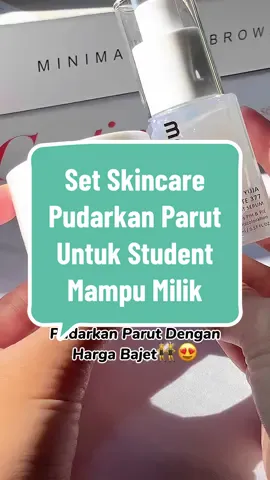 Seriously?! Murah sangatlah! Student insyallah mampu beli set ni  #glad2glowmy #glad2glowskincare #glad2glowsymwhite377 #studentskincare #skincaremurah 