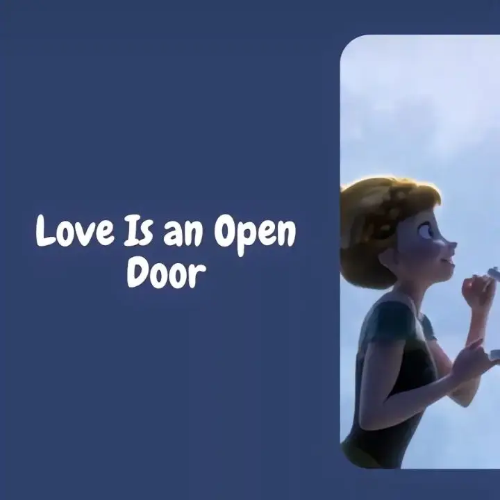 #loveisanopendoor #frozen #lyrics #song #trend #fyp #zysh 