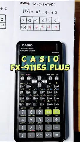 Unlocking math excellence with the Casio FX-911ES Plus! ⚡️✨ Swift solutions, user-friendly interface, and powerful functions make it the go-to choice for every math enthusiast! 🧮🌟 #CasioFX911ES #MathMagic 