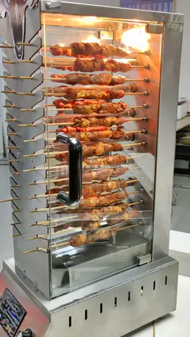 三分钟一炉五十串，一炉可烤不同食材，360度自动旋转，智能定时恒温，无油烟省人工 #华晟无烟自动旋转烧烤机 #华晟商用烧烤机 #丽香缘无烟自动旋转烧烤机 #聊城华晟电气有限公司 #聊城市丽香缘环保设备有限公司 #聊城市艾郦佳环保设备有限公司 #艾郦佳无烟旋转烧烤机 #鲁香缘无烟旋转烧烤机 #御香缘无烟旋转烧烤机 #青春别墅无烟旋转烧烤机 