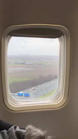 Not the best place to #record a #takeoff #nowindow #seat  #beautifull  #fly to… #firststop #amsterdam #airport #flying #avgeek #aviationtiktok #aviationlovers #aviation #fyp #foryou #klm @KLM Royal Dutch Airlines KLM Royal Dutch Airlines #b737 