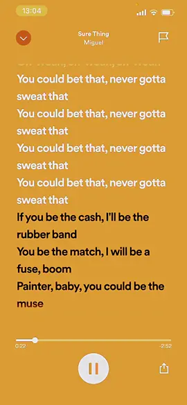 Sure Thing Miguel #song 