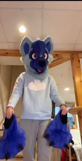 Had to take a page out of @Malibu’s book once my feetpaws got here 👀 Omg you clicked “see more”??? Not much down here but the hashtags. Here’s a cookie tho: 🍪 #furry #furryfandom #transition #furries #furriesoftiktok #fur #fursuit #fursuiter #fursuiting #fursuits #furrytiktok #paws #tail #Love #happiness #funny #fyp #furrycommunity #lgbt 