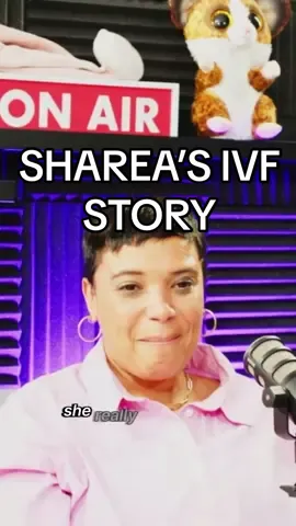 We will never forget Sharea’s courage to come and speak about her journey with IVF and the emotions that come with it. Thank you for sharing your story, definitely learnt a lot about the process and hopefully helps people understand that having a baby could be a long journey for so many women!! What a story. What a woman. And what a blessing and honour it was to have baby Inaya with us in the studio 🥹 ❤️ #ivfjourney 