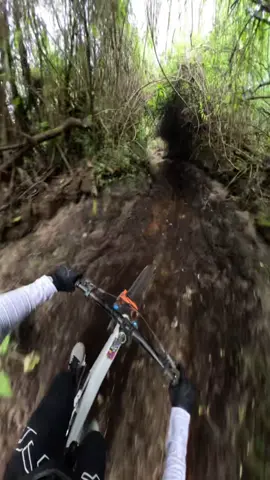 One of the coolest trails ive ever ridden! Riding down a volcano in Mexico!🇲🇽🌋 #gopro #pov #enduro #bike #mtb #mountain #ride #fun #sendit #freeride 