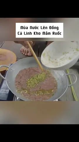 Mùa Nước Lên Đồng , Cá Linh Kho Mắm Ruốc