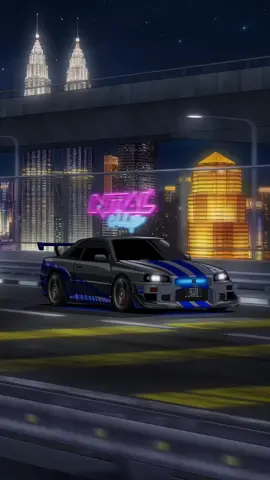 Giler V12 R34 animation work special made for owner @Muhammed ÖZTÜRK 🇹🇷 🇲🇾  Thanks for the support 🙏🏻 [ Kuala Lumpur Expressway 吉隆玻高速 ］  - Vertical Version with Front View #nissan #gtr #r34 #r32 #r33 #r35 #gtr34 #skylinegtr #nissanskyline #v12 #kereta #carmodification #carculture #stayhumble #jdm #jdmculture #carlifestyle #stance #static #drift #slammed #bagged #lowered #initialD #malaysia #kualalumpur #KL #KLCC #initialclip #fyp 