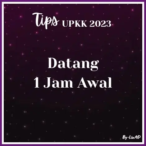 Seeloknya datang awal 1 jam. Banyak kemungkinan boleh berlaku dalam tempoh itu. #fyp #fypシ #goodluck #upkk #upkk2023 #typs #datangawal #16januari #malaysia 