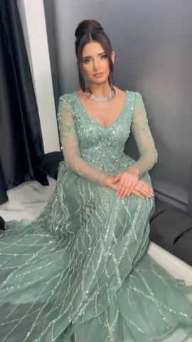 The Beautiful Hina in Turquoise🤍 #ukdress #dress #fyp #viral #video#collab #makeover#hairstyle #birmingham#dressline#prom#bridesmaids#tiktoker  