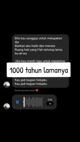 lama ya?😅 #tulus #1000tahunlamanya #nyanyi #liriklagu #vn #vnmassage #coverlagu #vncowok #fypシ 