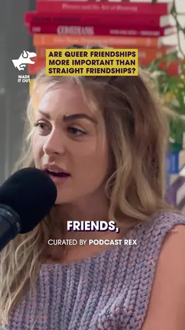 ARE QUEER FRIENDSHIPS MORE IMPORTANT THAN STRAIGHT FRIENDSHIPS? From Made It Out, available wherever you get podcasts. #Podcast #LGBTQ #LGBT #FYP #Trending #Relationships
