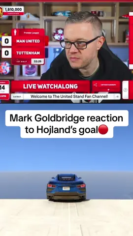 Swivle on it🤣🤣🤣 #markgoldbridge #manutd #spurs #hojland #football #theunitedstand #fyp #uk 