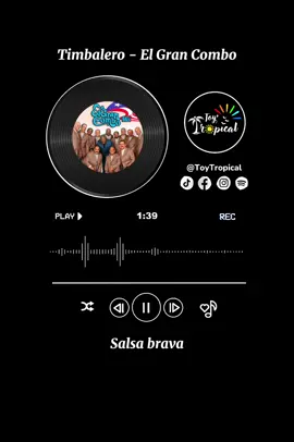 Salsa Brava... . . . #timbalero #salsa #salsabrava #ilovesalsa #elgrancombodepuertorico #elgrancombo #paloesol #toytropical #musica #canciones #letras #latrojabarranquilla #parati #fyp #viral #trend #spotify #sabencualesuntemazo? #manuelfuentes 