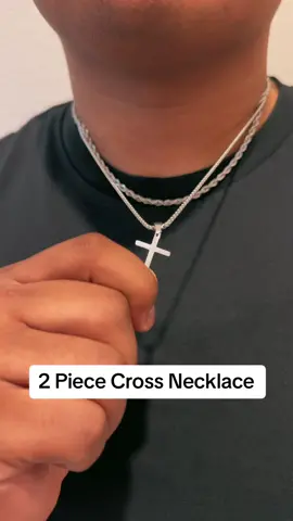I got this cross necklace from the tiktok shop. #crossnecklace #tiktokshop 