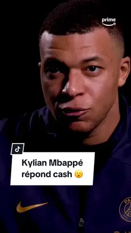 La réponse est cash 😮 #kylianmbappe #ligue1ubereats #psg #paris #football #footballtiktok #sportstiktok 