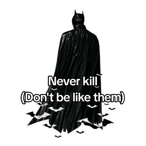 Ik Batman broke his rule #batman #dc  #uruma #jujikanorokunin #manga #anime #viral #fyp #xyzbca 