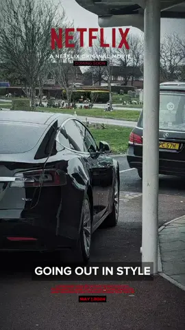 Going out in style... Tesla movie netflix may 2024 #tesla #taxi #chauffeur #uber #funeral #funeralcar #fyp #fypシ #CapCut 