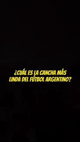 🏟️ ¿Cuál es la cancha más linda del fútbol argentino? 👉 Decime tu TOP 10 en comentarios 🗯️👇 #Velez #Talleres #RosarioCentral #Colon #Boca #Racing #Independiente #River #Estudiantes #Estadios #CopaLPF #FutbolArgentino 
