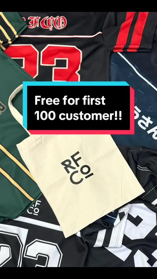 Its Launch Day! For 1st 100 customers who purchase from 15 Jan onwards gets a free Tote Bag! Hurry place your order or you can drop us a text via whatsapp link in bio! #rfco23 #family #lokalbrand #supportlocal #fyp #lycra #nfl 