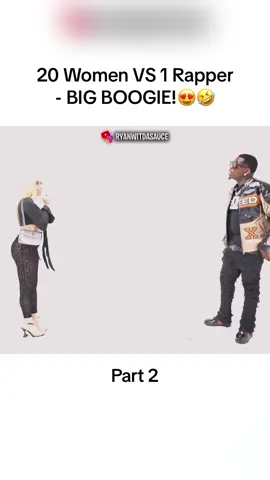 20 Women VS 1 Rapper - BIG BOOGIE! 😍🤣 #foryou #foryoupage #blinddate #dating #fyp 