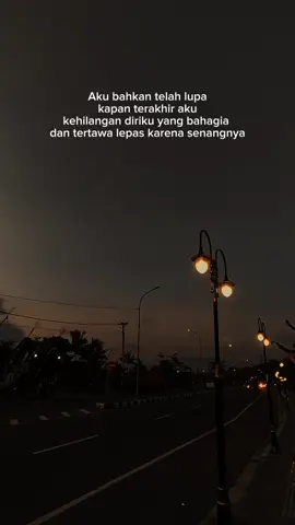 Sekarang sudah biasa aja Senang kagak, sedih kagak. #sad #fyp #katakata #story #fypシ 