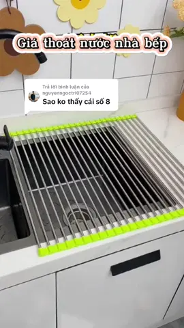 Trả lời @nguyenngoctri07254 Số 8 của bạn đây ạ. Giá thoát nước nhà bếp tiện dụng, Không còn sợ chén đũa ẩm nước nữa. #giathoatnuocbonruabat #giathoatnuocgapgon #duyne0710 #xuhuong #fyp   