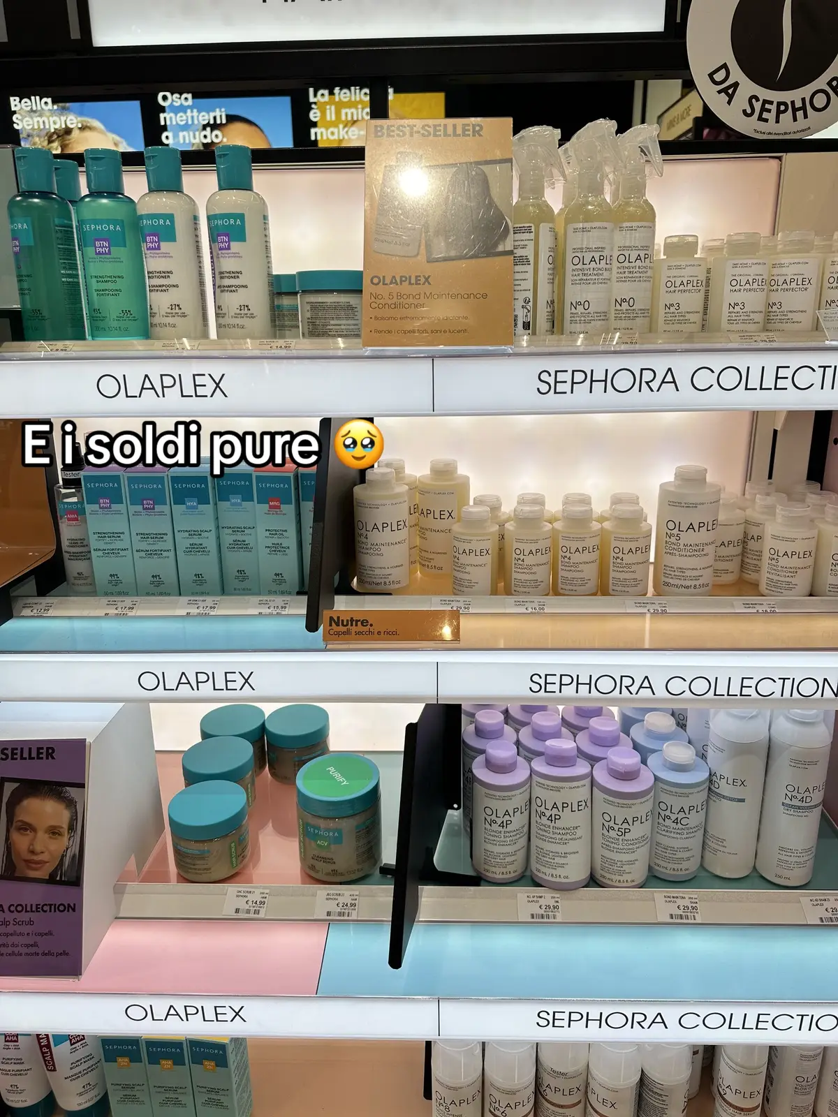 Ben spesi aggiungo👌🏻 #sephoraitalia #beauty #skincare #prodottipercapelli #makeup #gisou 