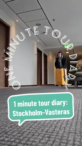 One Minute Tour Diary - Stockholm to Vasteras Sorry to the people of Vasteras but I dunno how to get my keyboard to do the weird balls above your silly little letters to make it look correct. Despite my failings you were a delightful audience and I can't wait to come back. To all my other fans - I'm sorry this is who I am now. It's either edit these videos or spend the day going blind in a Radisson Blu.  Uppsala tonight. Copenhagen next two days. #daniel_sloss #comedy #standup #oneminutetourdiary 