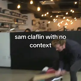 i dont even KNOW what the context of the original video was #fyp #samclaflin 