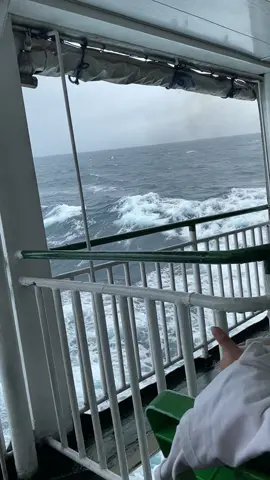 Earlier today. Ferry boat (roro) from Siargao to Surigao. Gosh I was so scared! 🥲 The waves were so big and almost made the roro go sideways. 🥲 