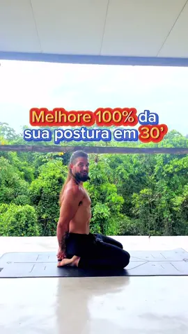 Esse sem duvida é meu favorito! 🙌🪷🙏 #yoga #postura #correcaopostural #posturacorreta #coluna 