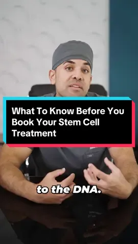 Here's what you should know before you book a stem cell treatment: The problem with the stem cell industry is it went straight from science to business. A lot of clinics that have been offering these treatments for well over a decade have stopped innovating or improving their processes. I’ve seen a lot of people being underdosed and not getting the results they hoped for. Our eterna health clinics are different because we are constantly researching, improving and creating the best procedures because of our skilled team of medical doctors and scientists. #stemcells #stemcelltreatments #eternahealth #drakhan #genetherapy #regenerative #stemcelladvice #eterna #regentherapy #doctorsoftiktok #alternativemedicine 