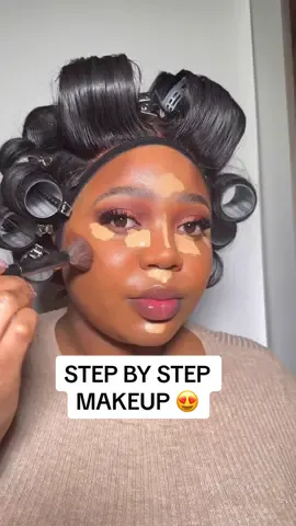 I had to try this base tutorial technique by @Yasmin Artistry 🤩😍 the finished results 🤌🏾#makeuptutorial #beauty #makeupfyp #blackgirlmakeup 