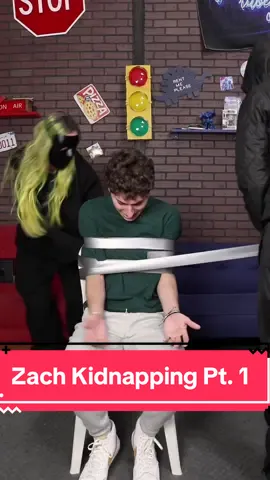 I kidnapped my friend Zach! 😈 (Who found the secret URL?)