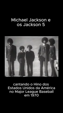 MICHAEL JACKSON e os JACKSON 5 cantando o hino dos EUA #michaeljackson #thekingofpop #jackson5#music #americananthem #foryou 