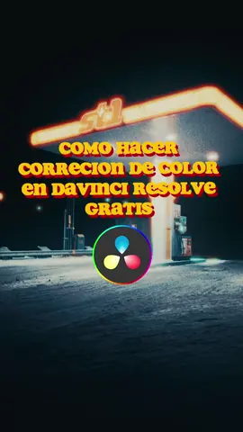 Cómo hacer correción de color en Davinci Resolve versión gratuita 🎨 La correción de color hoy en día es parte fundamental de un proyecto audiovisual, aquí te muestro algunos pasos si eres principiante en esto del color grading 🎬 #ediciondevideo #recursosgratis #correciondecolor #colorgrading #davinciresolve 