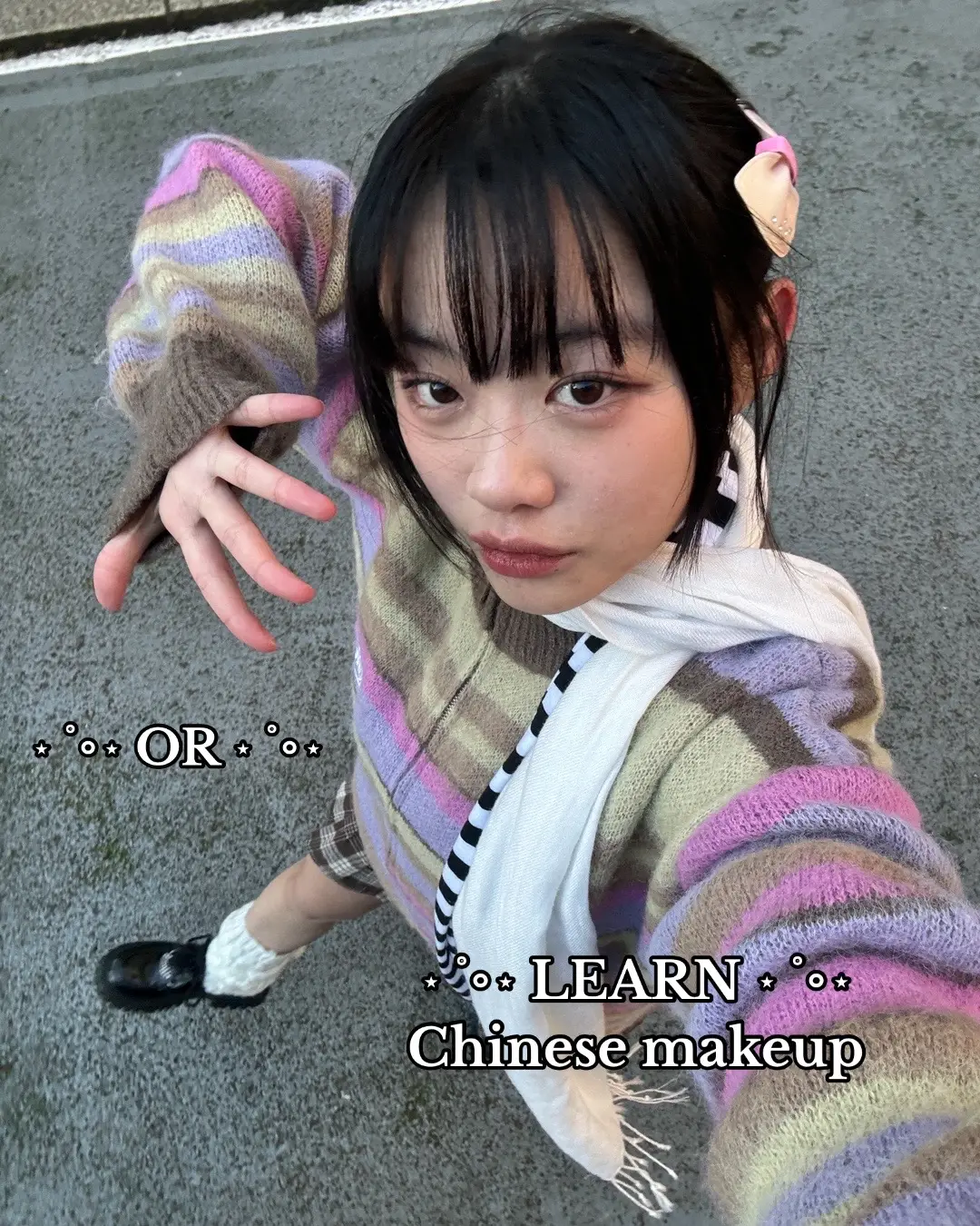 Less is more 😭😭 (also violated myself w that first pic)  #chinesemakeup #GlowUp #douyinmakeup #trending #viral #fyp #greenscreen 