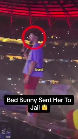 Bad Bunny Got A Fan Arrested! #fyp #badbunny #badbunnypr #badbunnyconcert #badbunnyfans 