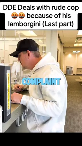 Watch until the end DDE field a complaint 🤬 #cops #DDE #lamborgini #complaint #viralvideo #cars 