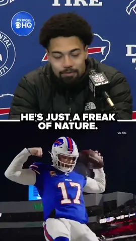 Khalil Shakir said his jaw dropped on Josh Allen’s 52 yd TD run  (🎥: Bills)