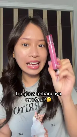 Rom&nd glasting color gloss, sukakk bgtt, warnanya padet + pigmented🩷 #lipgloss #romandglastingcolorgloss #kbeauty 